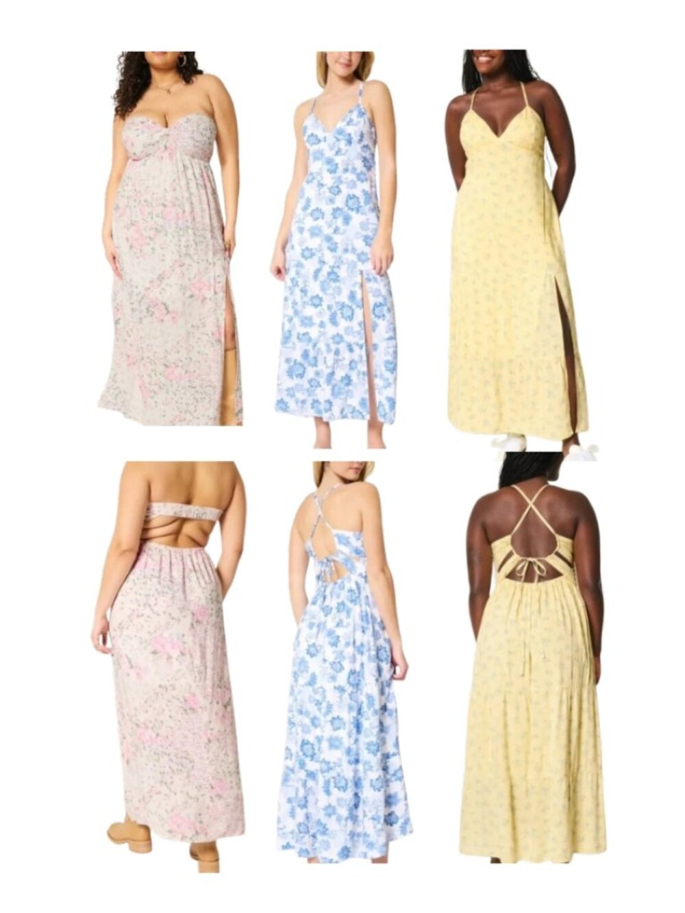 NWT XXL TALL HOLLISTER 3 DRESS BUNDLE, SUMMER GARDEN PARTY BABY SHOWER WEDDING